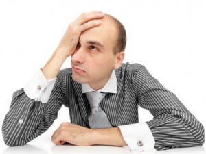 confused marketing professionsl