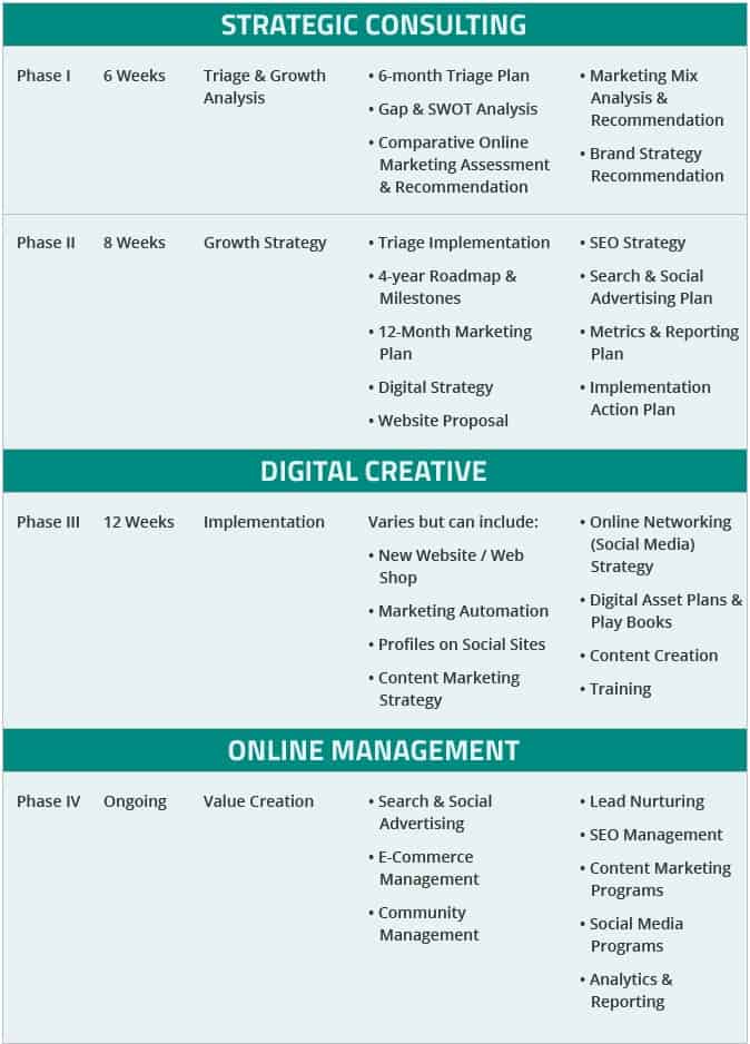 Moso Marketing Growth Program Steps