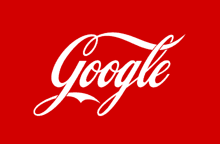 Google / Coke logo mashup