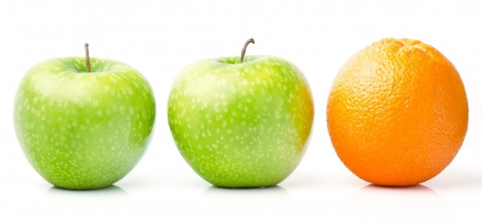 difference between sales marketing and branding: the picture of apples
