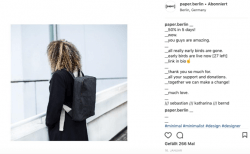 Paper`s update on Instagram (Paper, 2017)
