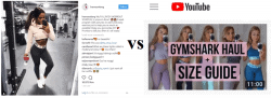 Gym Selfie, Hanna Oberg, Gymshark Athletes, YouTube, Instagram