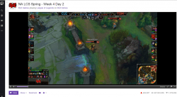 LoL spring finals 2015 viewer count screen capture