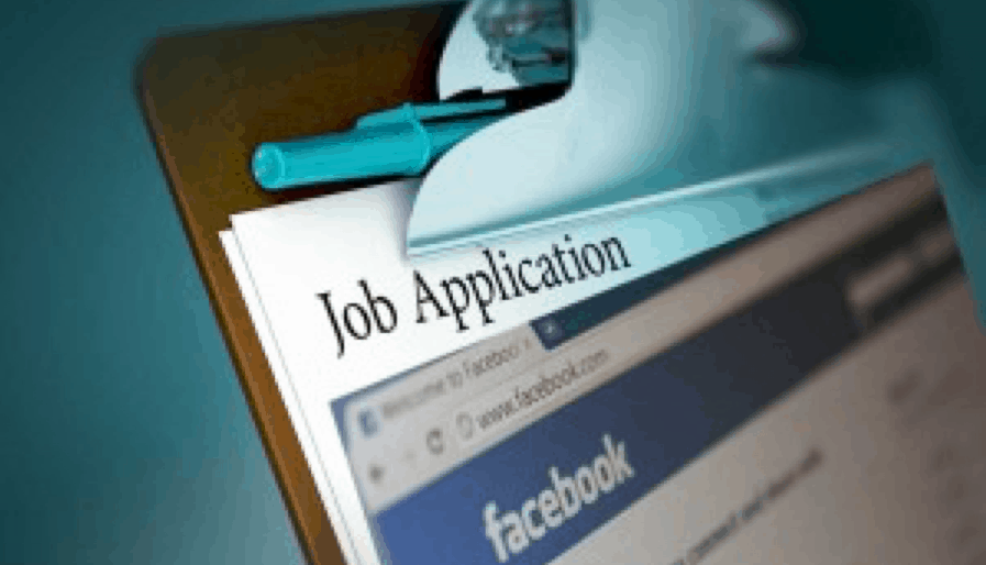 Screening job applicants using social media Source: Lin, 2014 [Accessed 25 Nov. 2018]